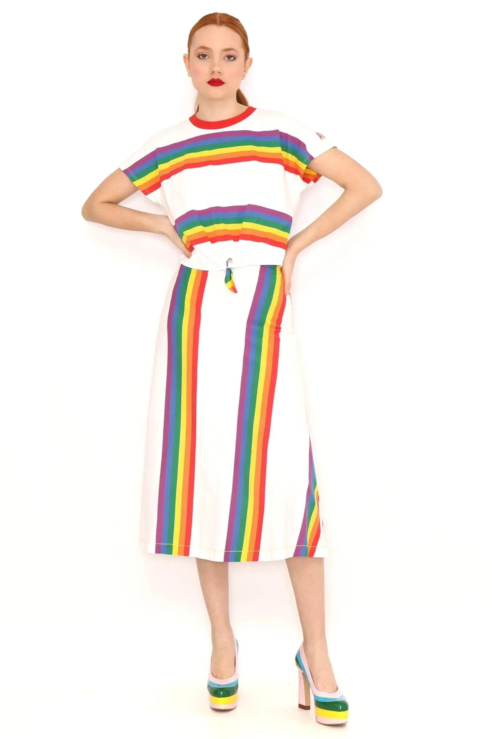 CAMISETA RAYAS COLORES - Image 2