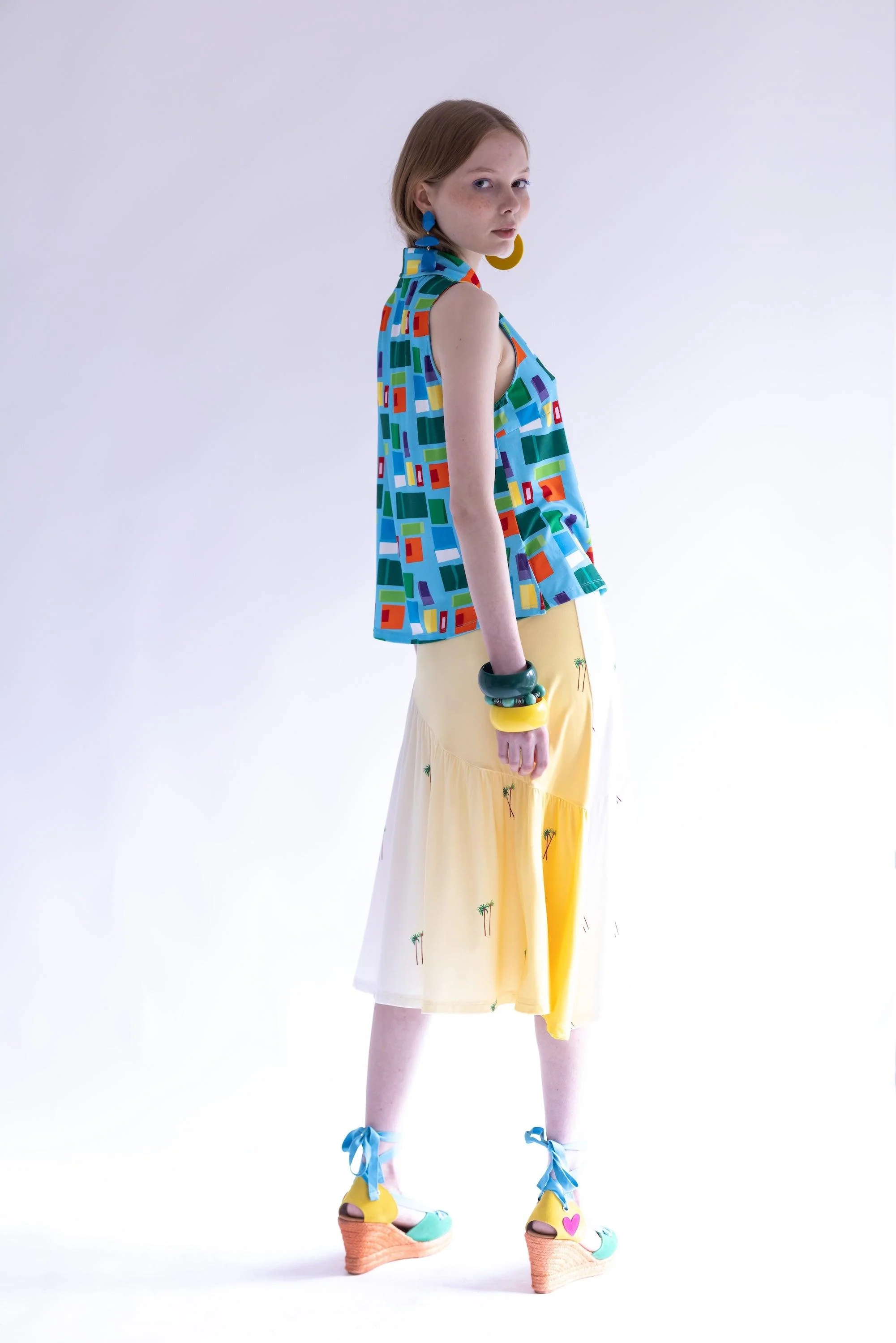 FALDA AMARILLA PALMERAS - Image 3