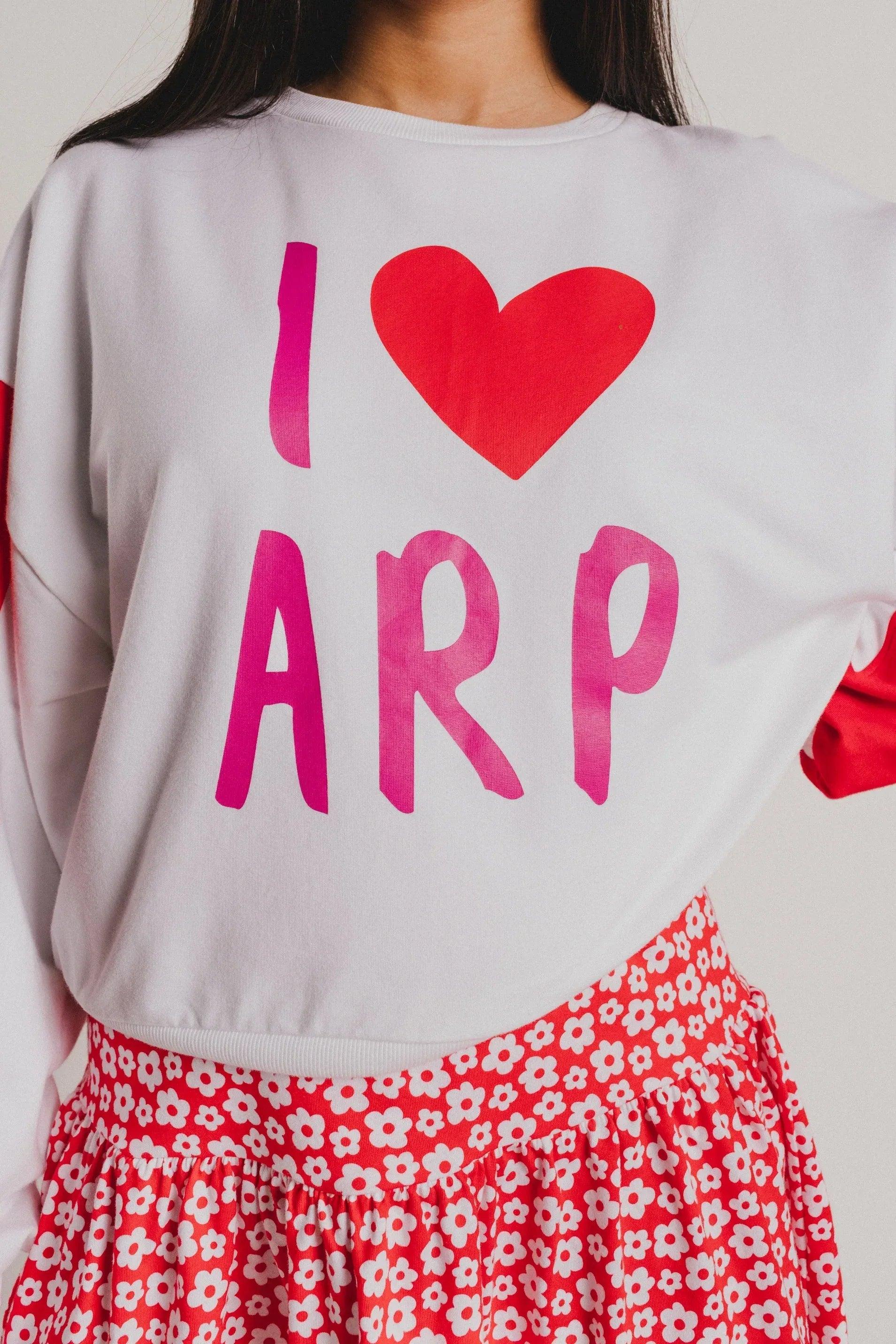 SUDADERA BLANCA ARP